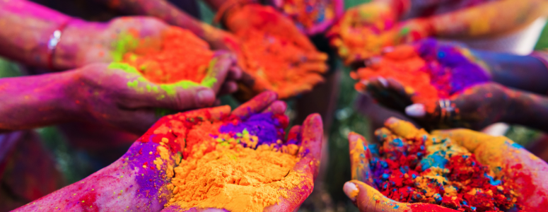 La fête d’Holi au coeur de l’Ayurveda
